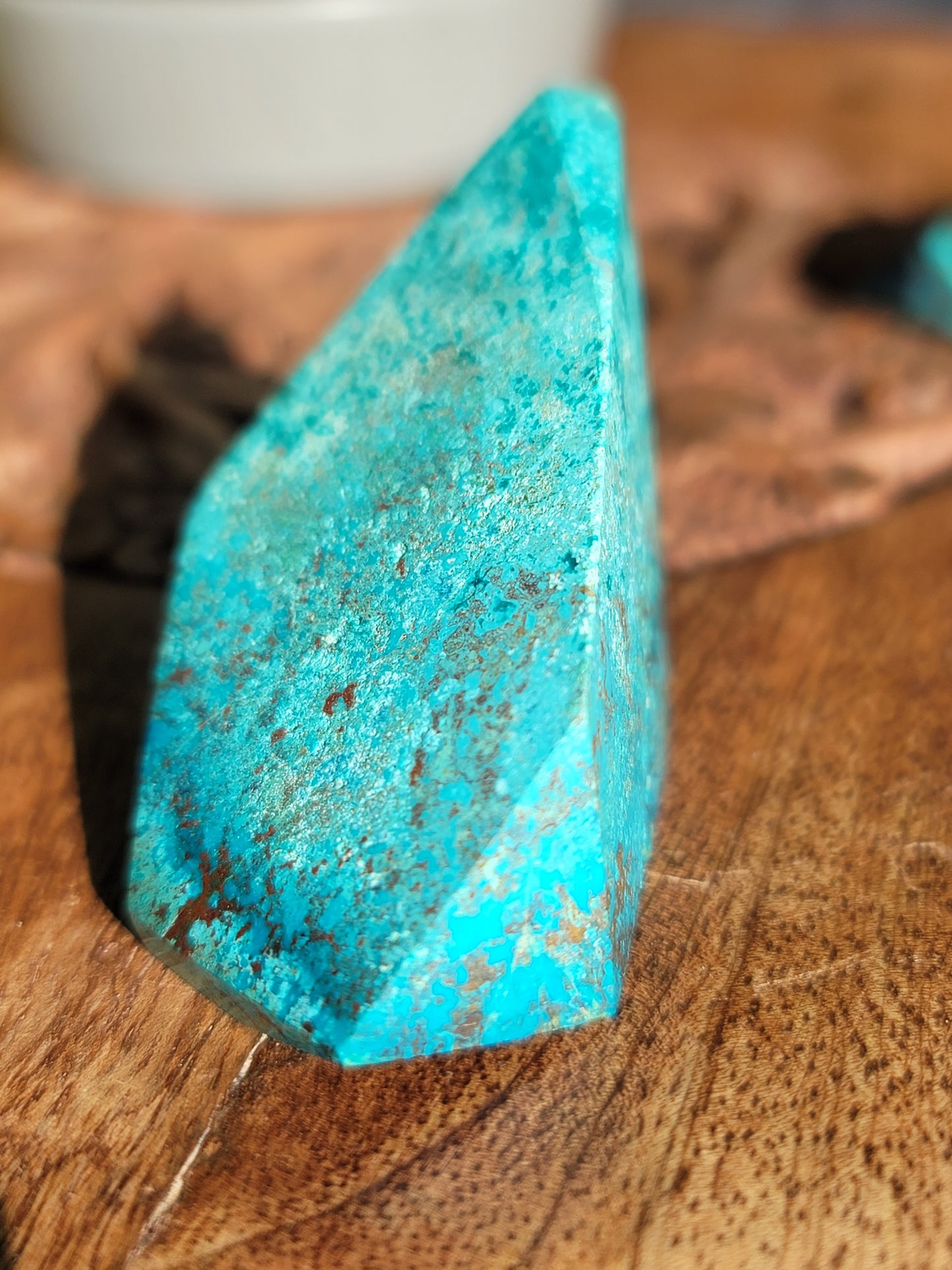 Azurite Chrysocolla Polished Freeform: Harmonious Blend of Tranquility and Insight