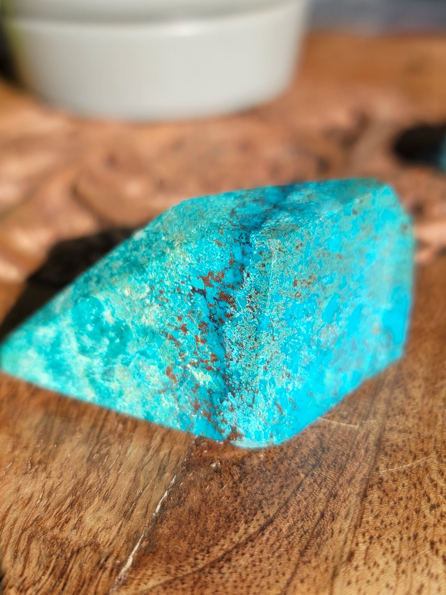 Azurite Chrysocolla Polished Freeform: Harmonious Blend of Tranquility and Insight