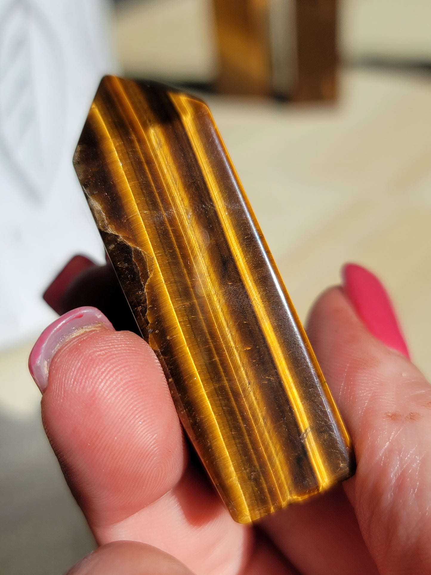 Tiger's Eye Tower: Empowering Strength and Grounded Confidence