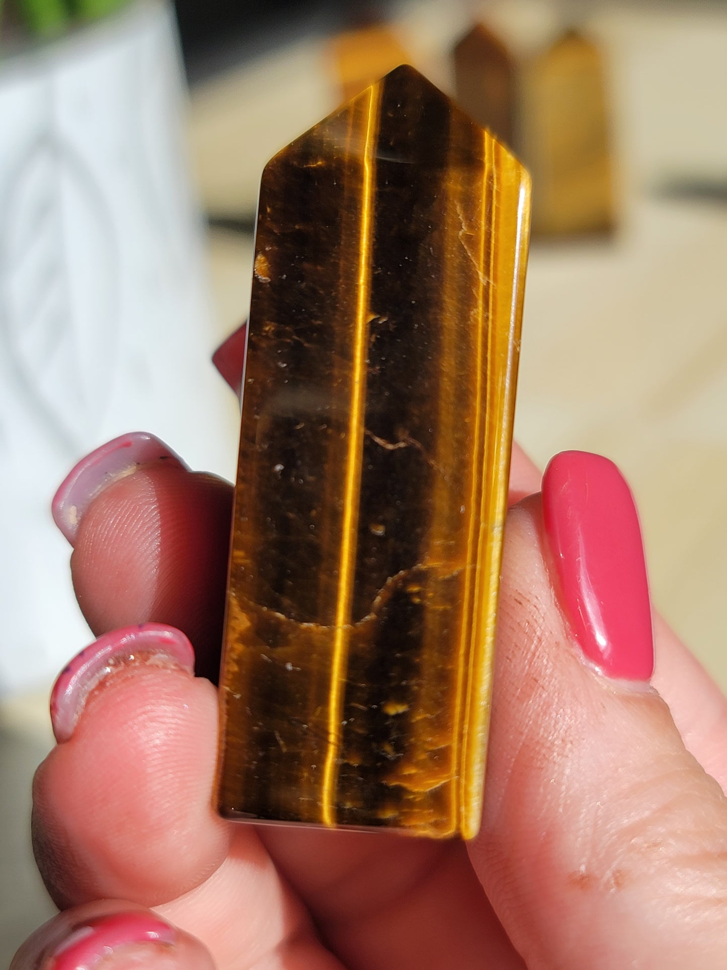 Tiger's Eye Tower: Empowering Strength and Grounded Confidence