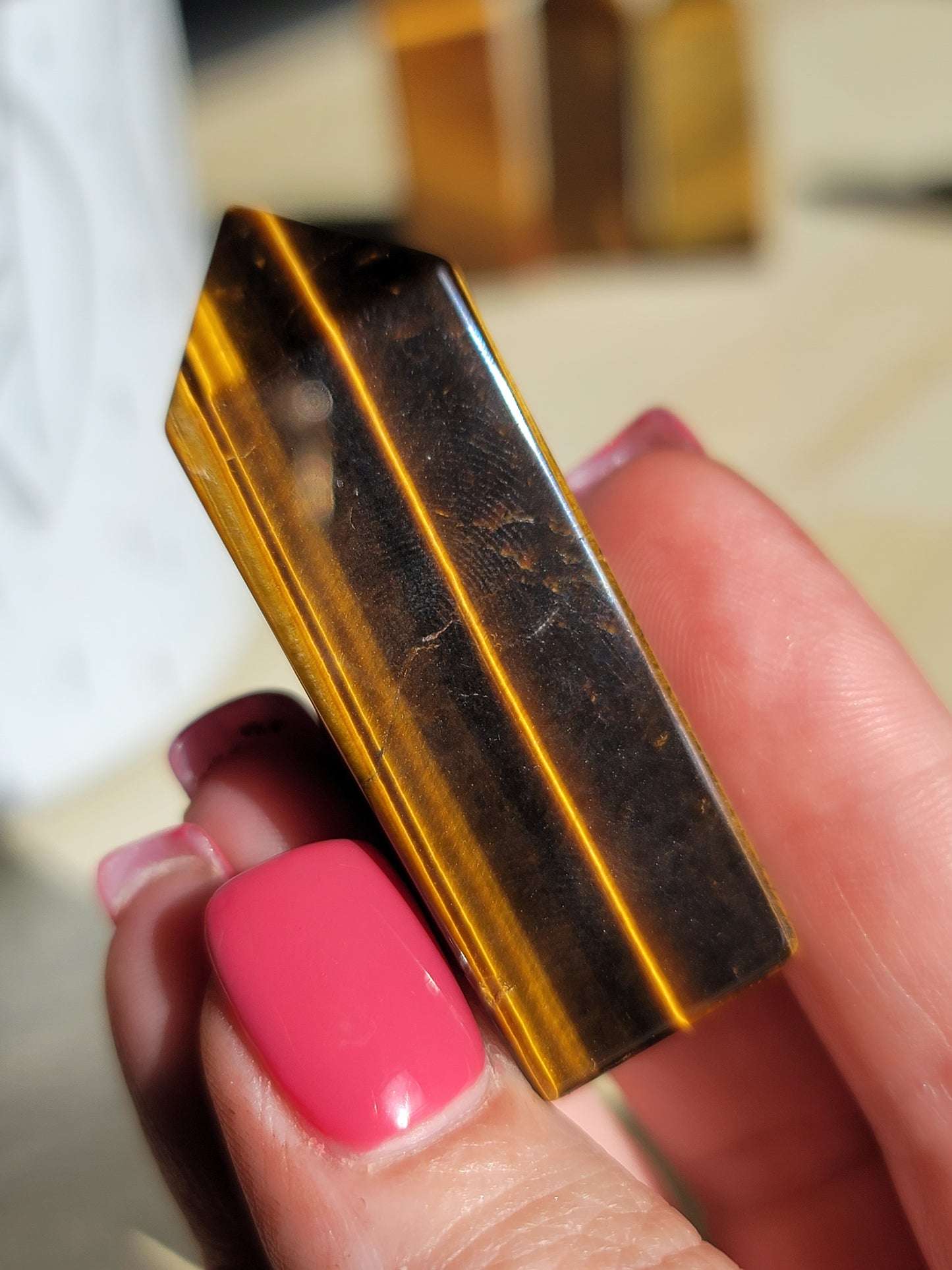 Tiger's Eye Tower: Empowering Strength and Grounded Confidence