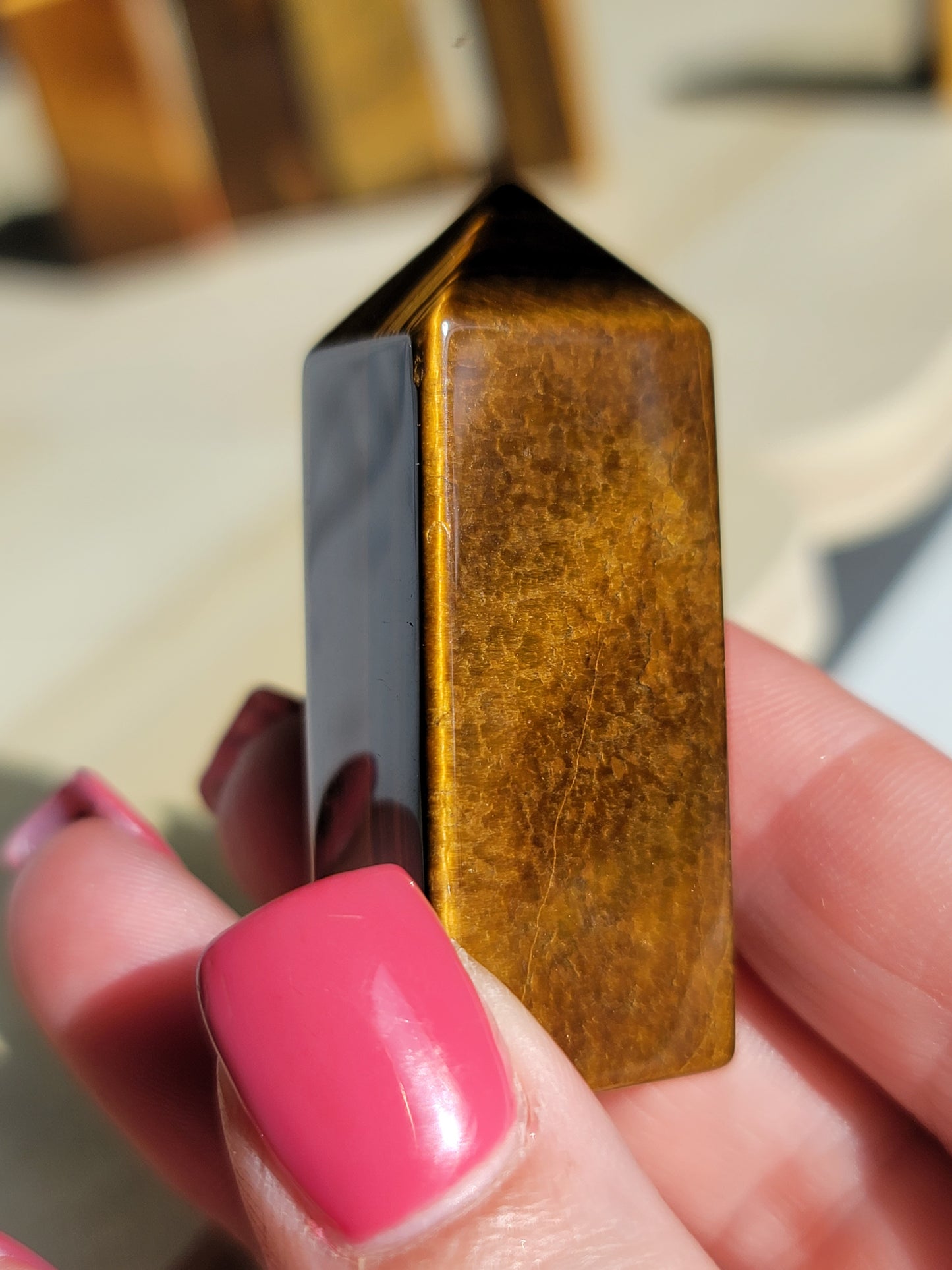 Tiger's Eye Tower: Empowering Strength and Grounded Confidence