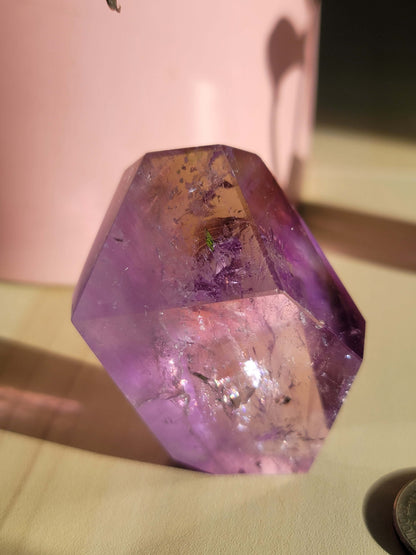 Rainbow Amethyst Freeform: Spectrum of Serenity and Spiritual Enlightenment