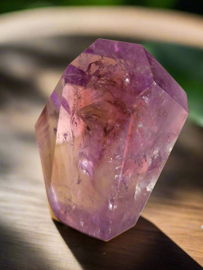 Rainbow Amethyst Freeform: Spectrum of Serenity and Spiritual Enlightenment