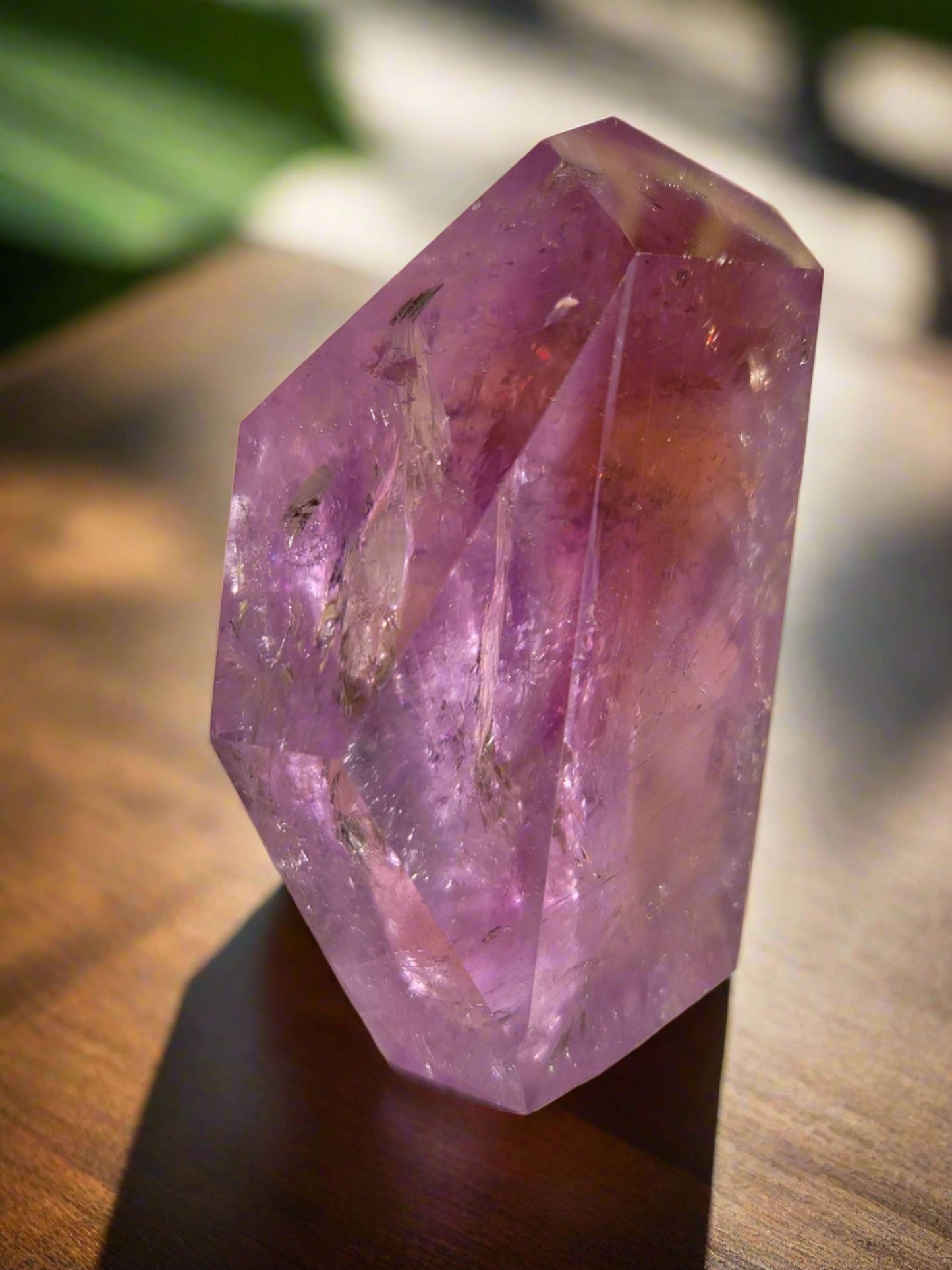 Rainbow Amethyst Freeform: Spectrum of Serenity and Spiritual Enlightenment
