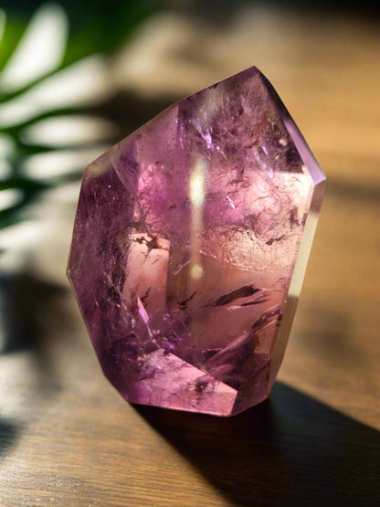 Rainbow Amethyst Freeform: Spectrum of Serenity and Spiritual Enlightenment