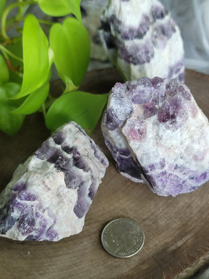 Raw Brazilian Chevron Dream Amethyst: Layers of Spiritual Harmony and Intuition