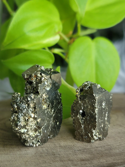 Pyrite Druzy Tower: Sparkling Shield of Abundance