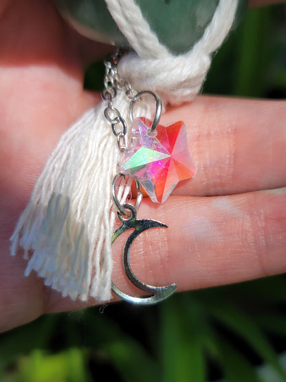 Create Your Own Crystal Keychain with Charms: Handmade Elegance and Positive Energy