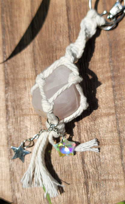 Create Your Own Crystal Keychain with Charms: Handmade Elegance and Positive Energy