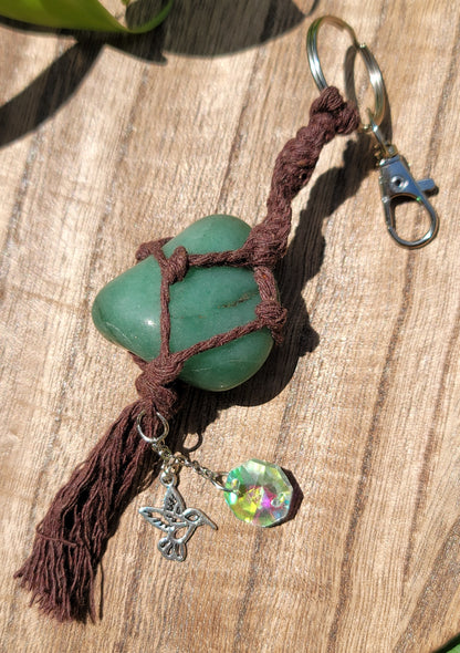 Create Your Own Crystal Keychain with Charms: Handmade Elegance and Positive Energy