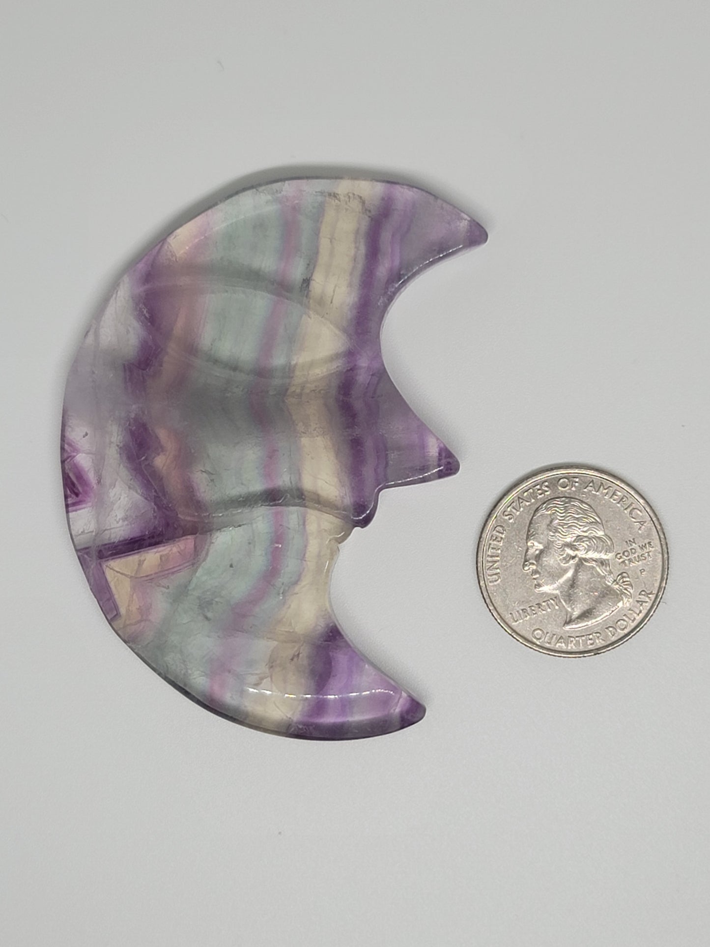 Fluorite Moon: Enchanting Serenity and Intuitive Insight