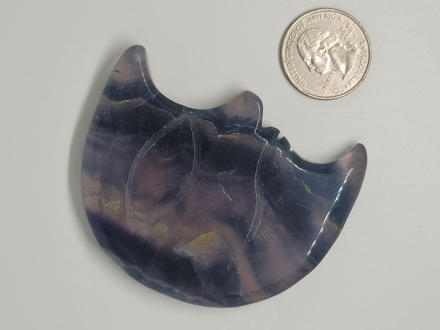 Fluorite Moon: Enchanting Serenity and Intuitive Insight