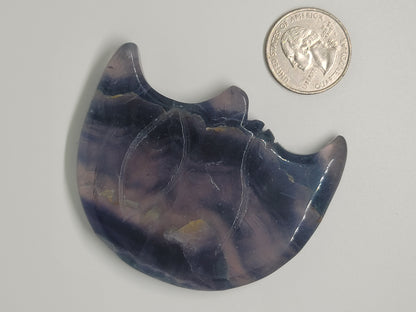 Fluorite Moon: Enchanting Serenity and Intuitive Insight