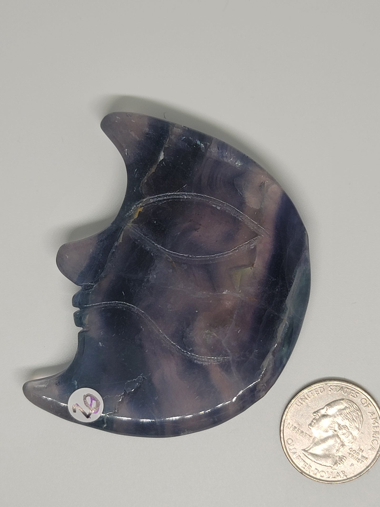 Fluorite Moon: Enchanting Serenity and Intuitive Insight