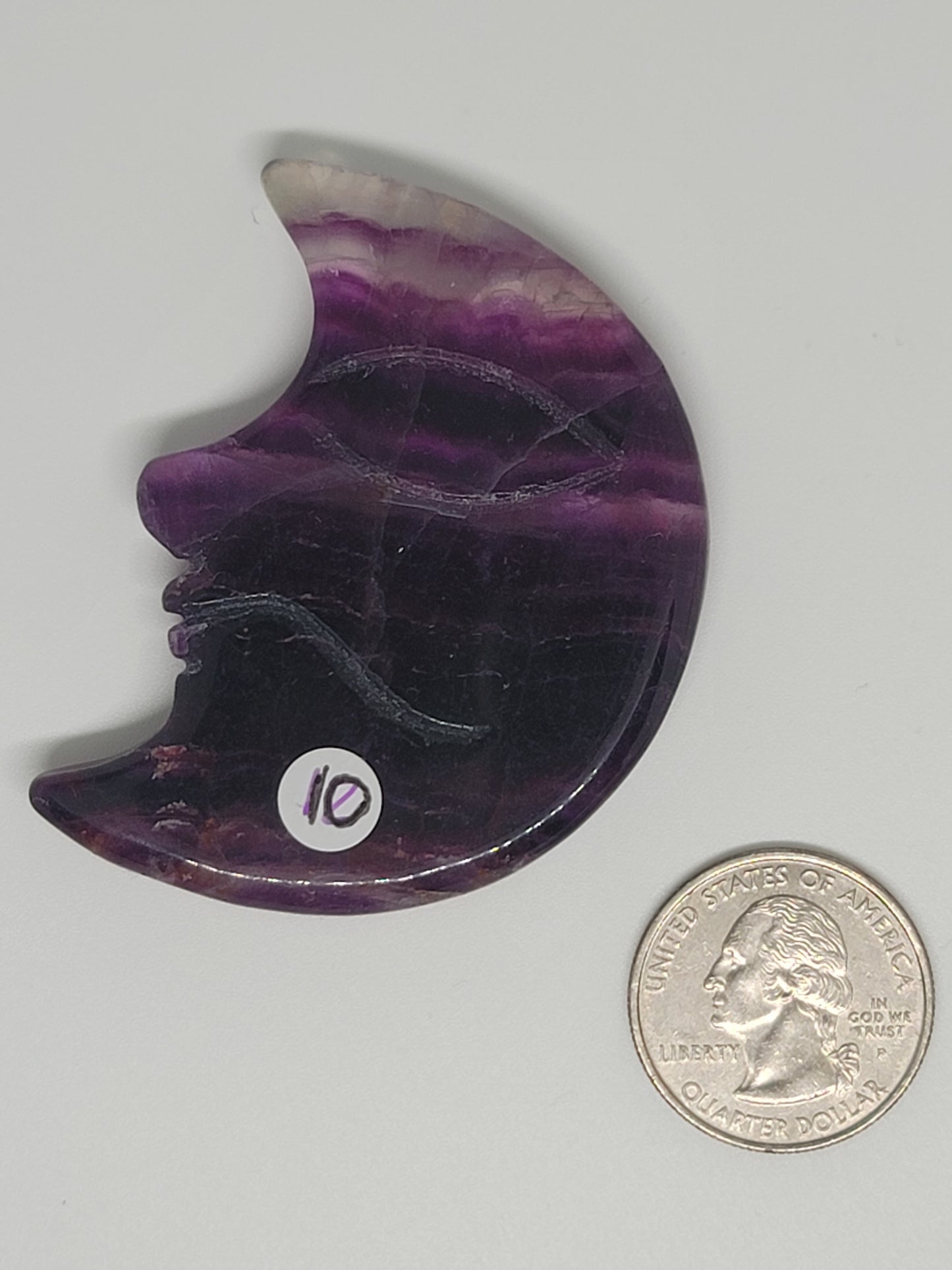 Fluorite Moon: Enchanting Serenity and Intuitive Insight