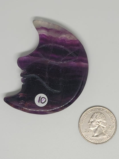 Fluorite Moon: Enchanting Serenity and Intuitive Insight