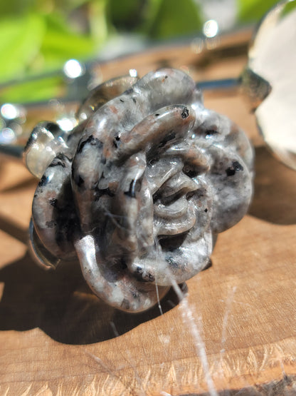 Crystal Rose Carving – Self-Love, Healing & Transformation