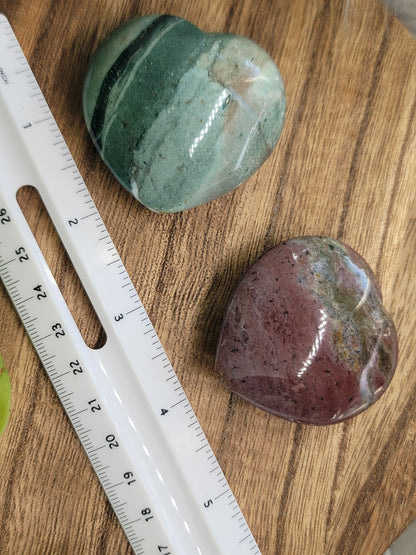 Ocean Jasper Hearts  – Joy, Healing & Emotional Flow