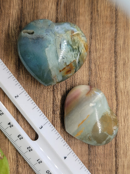 Ocean Jasper Hearts  – Joy, Healing & Emotional Flow