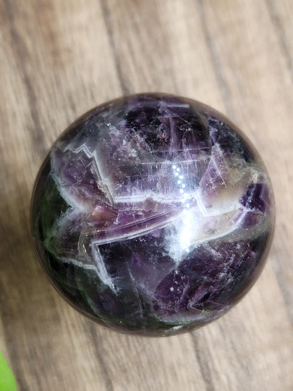 Dream Amethyst Sphere: Deep Spiritual Insight and Emotional Healing