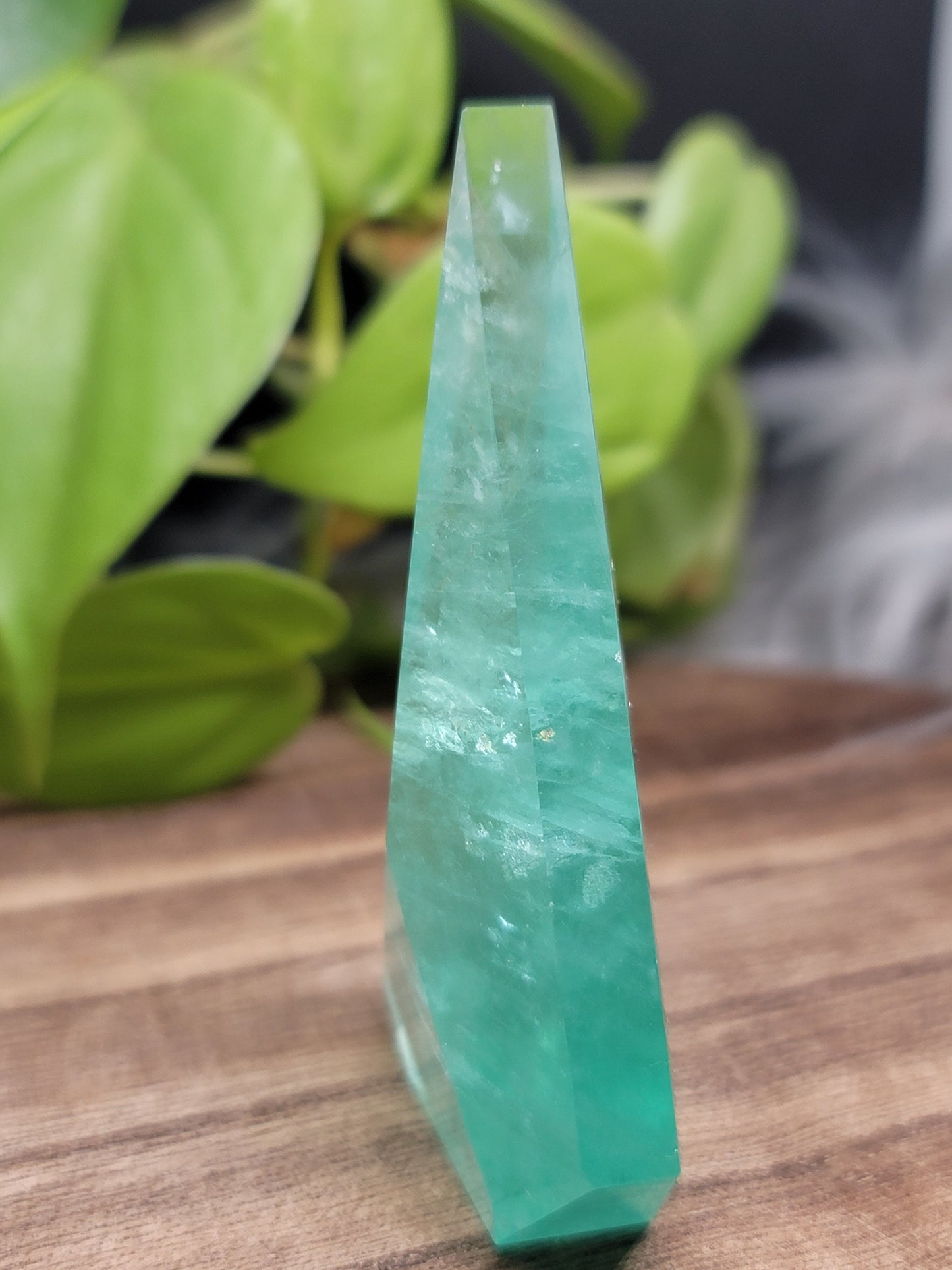 Green Fluorite Free Form: Heart-Centered Healing and Clarity