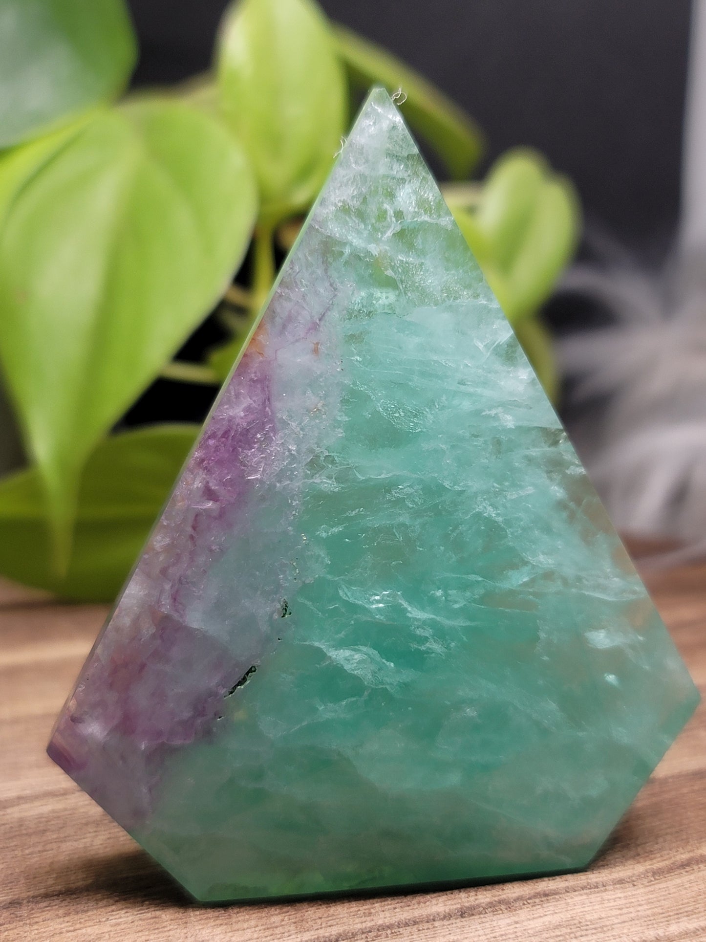 Green Fluorite Free Form: Heart-Centered Healing and Clarity