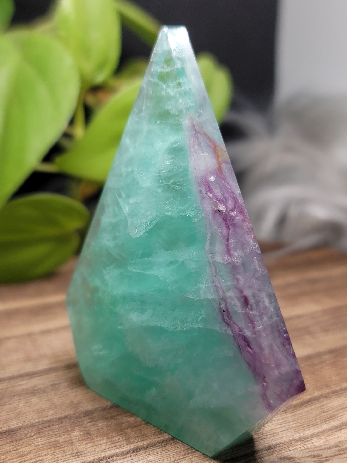 Green Fluorite Free Form: Heart-Centered Healing and Clarity