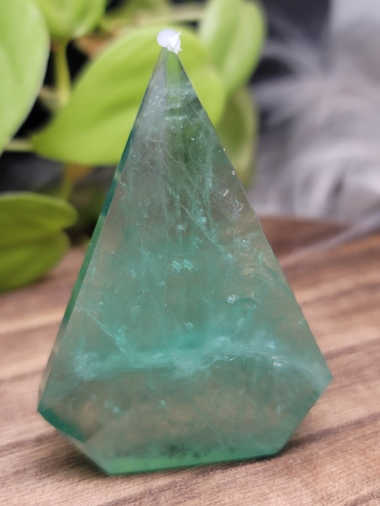 Green Fluorite Free Form: Heart-Centered Healing and Clarity