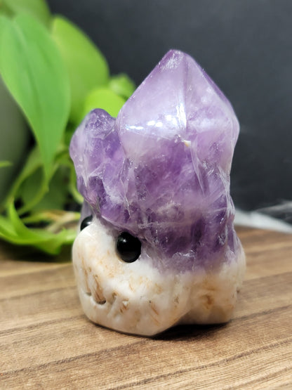 Amethyst Hedgehog: Natural Serenity and Protective Energy