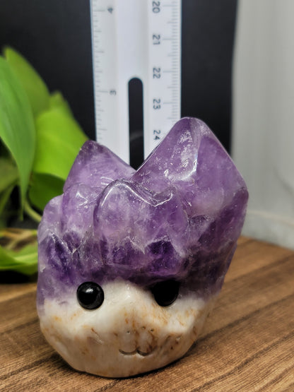 Amethyst Hedgehog: Natural Serenity and Protective Energy