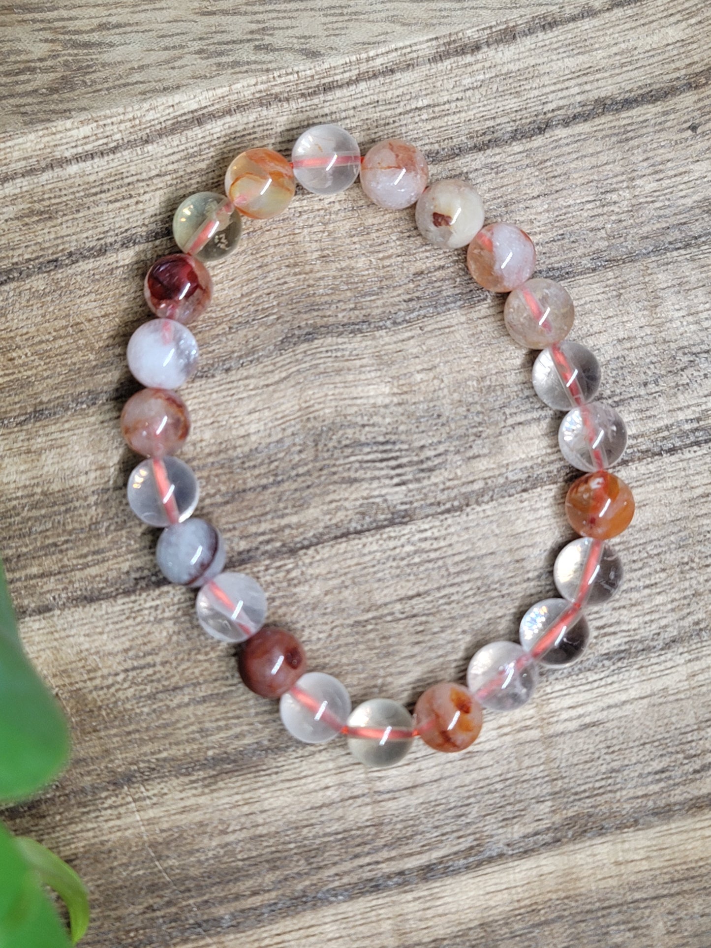 6mm Fire Quartz Bracelet: Ignite Passion and Emotional Clarity