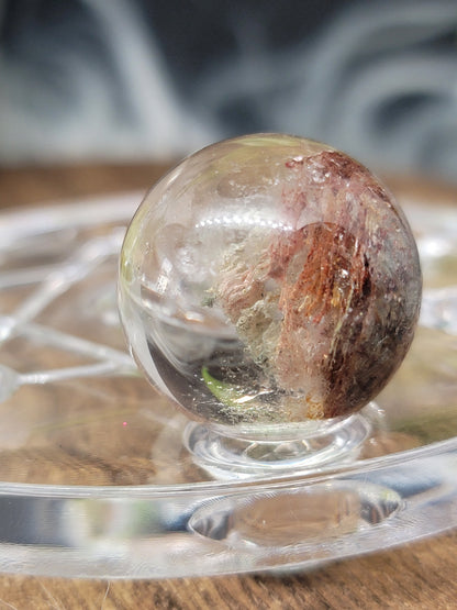 Garden Quartz Sphere: Nurturing Energy and Inner Growth