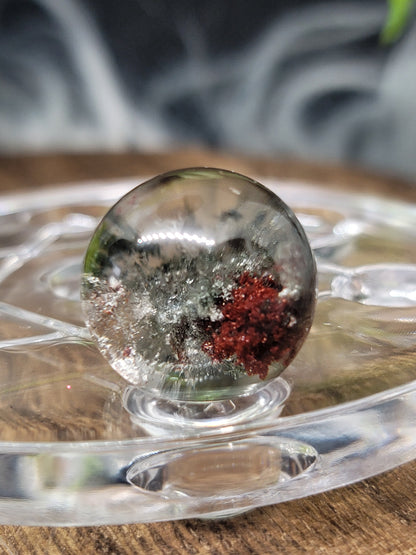 Garden Quartz Sphere: Nurturing Energy and Inner Growth