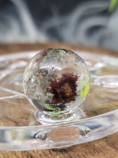 Garden Quartz Sphere: Nurturing Energy and Inner Growth