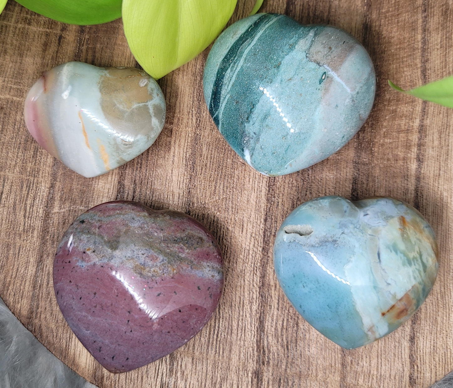 Ocean Jasper Hearts  – Joy, Healing & Emotional Flow