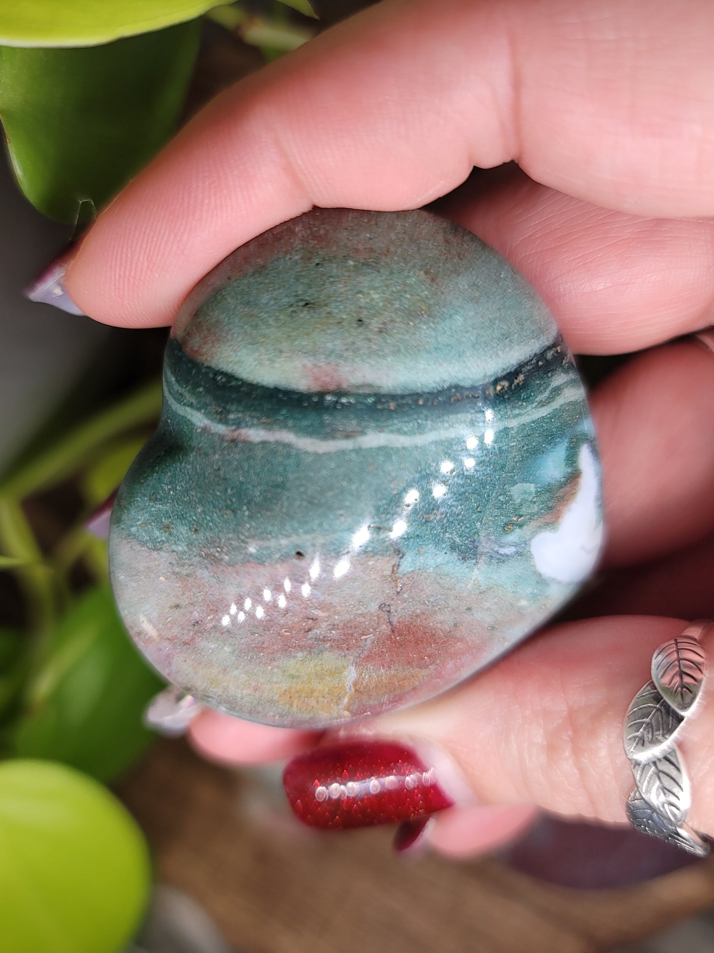 Ocean Jasper Hearts  – Joy, Healing & Emotional Flow