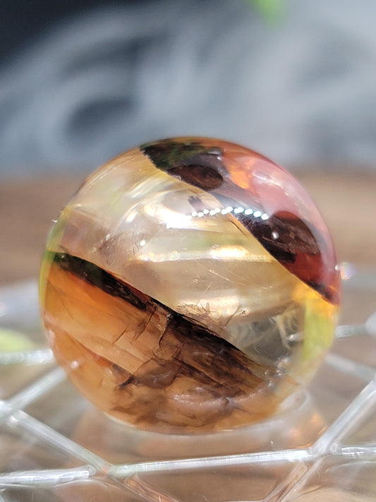 Fire Quartz Sphere: Fuel Your Drive and Unleash Your Power