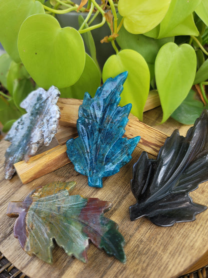Fall Leaf Carving for Release Transformation and Seasonal Rituals