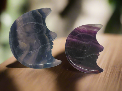 Fluorite Moon: Enchanting Serenity and Intuitive Insight