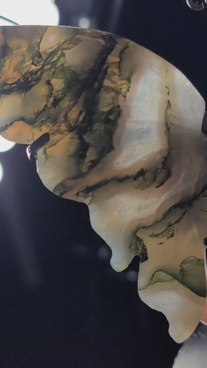 Butterfly Crystal Wings on Stand – Transformation, Growth & Sacred Display