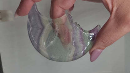 Fluorite Moon: Enchanting Serenity and Intuitive Insight