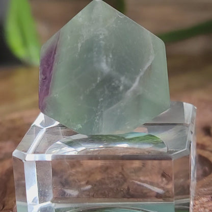 Fluorite Mineral Cube: Nature's Geometric Elegance