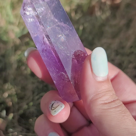 high quality lavender amethyst point