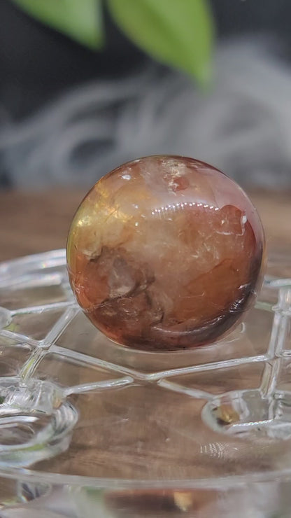 Fire Quartz Sphere: Fuel Your Drive and Unleash Your Power