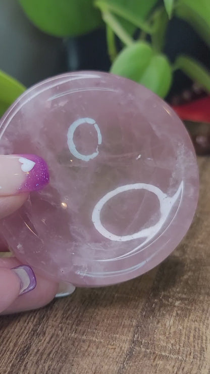 Rose Quartz Bowl – Love, Self-Care & Emotional Healing