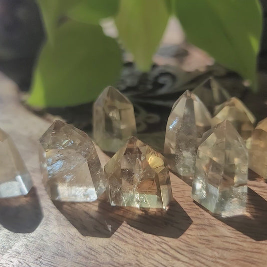 Natural Brazilian AAA Grade Citrine Point – Abundance, Manifestation & Success