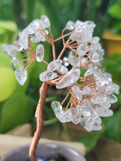 Crystal Tree with Bowl Small Size for Abundance Harmony and Energetic Flow