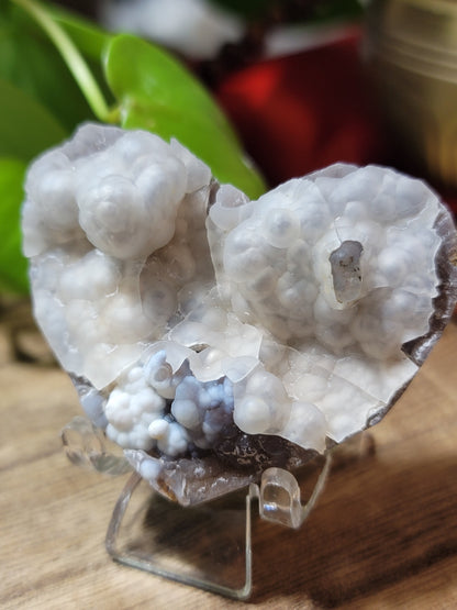 Bubble Agate Heart – Emotional Flow, Soft Grounding & Gentle Expansion