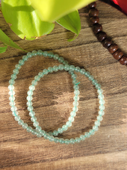 Classic Crystal Stacker 4mm Bracelets – Stackable Energy, Bold Intention & Custom Vibes